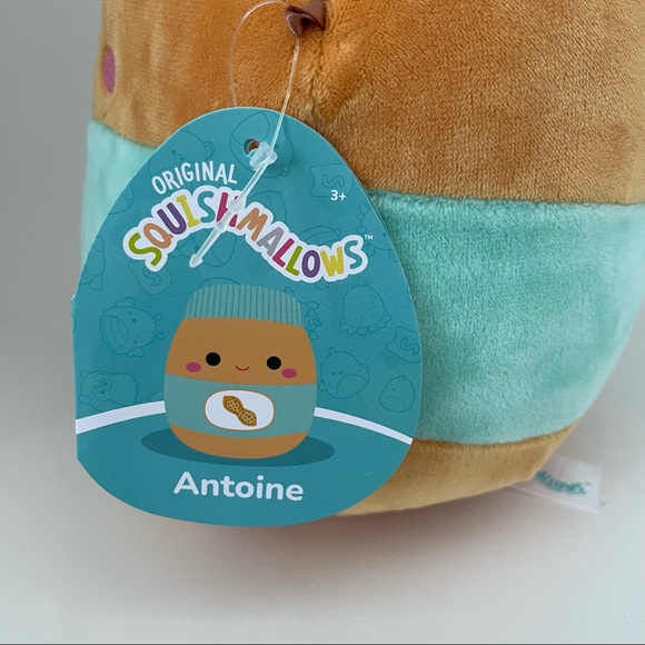 Squishmallows Toys Squishmallow Antoine Nwt Peanut Butter Jar 8